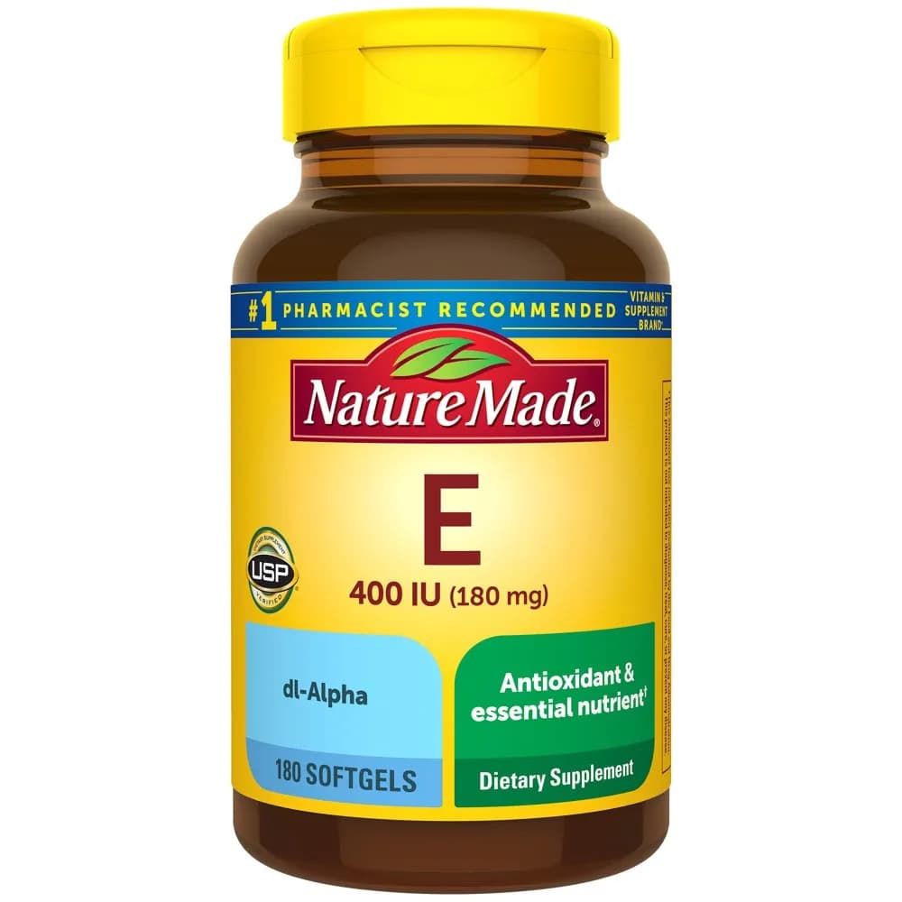 Vitamina E 400 UI (180 mg) – Nature Made