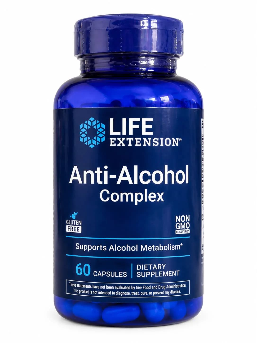 Anti-Alcohol Complex – Life Extension – 60 Cápsulas