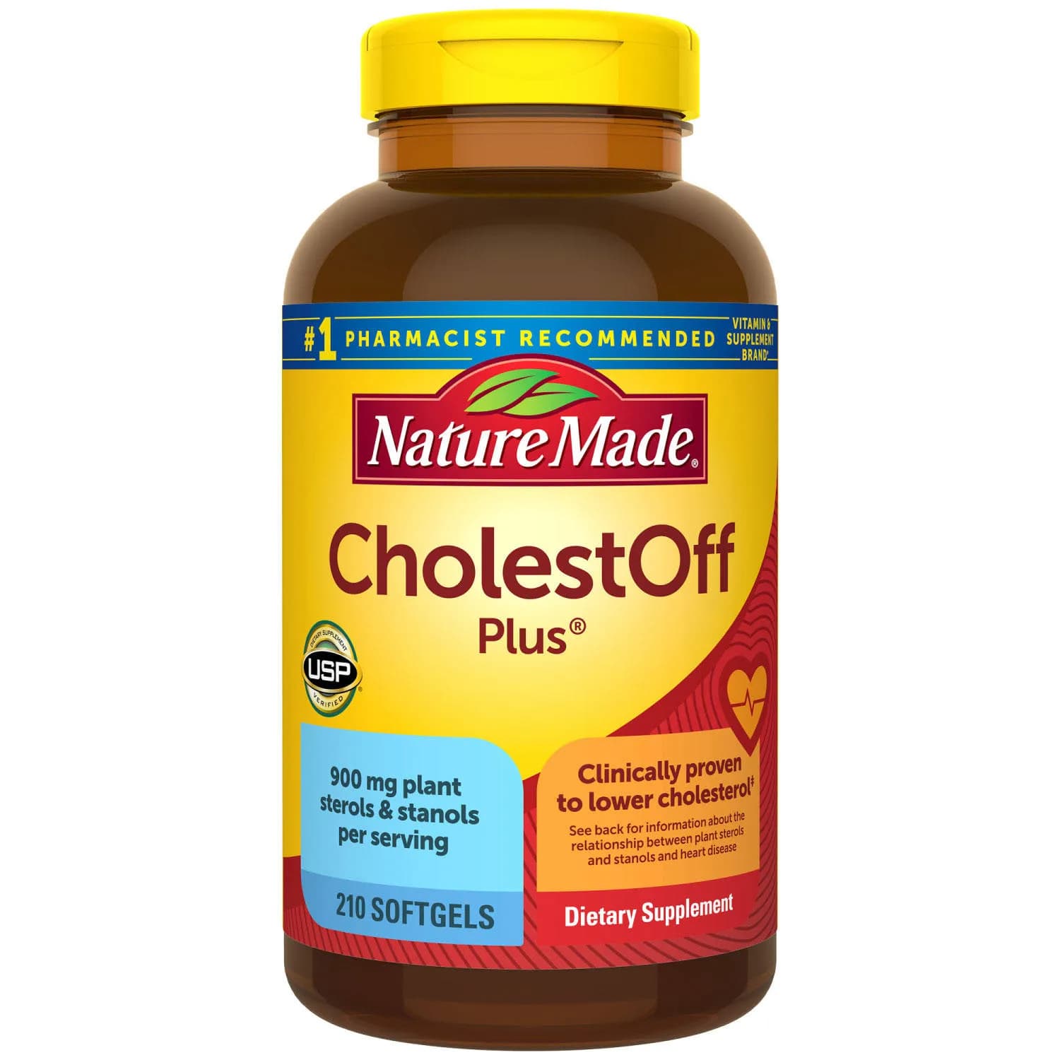 CholestOff Plus 900 mg de Fitoesteroles Nature Made