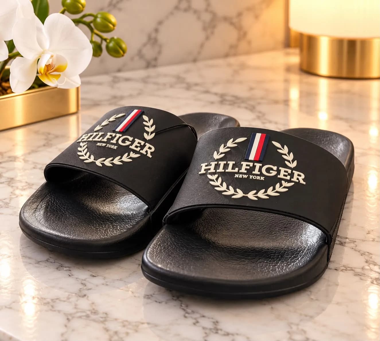 Sandalia Slide Tommy Hilfiger para caballero 