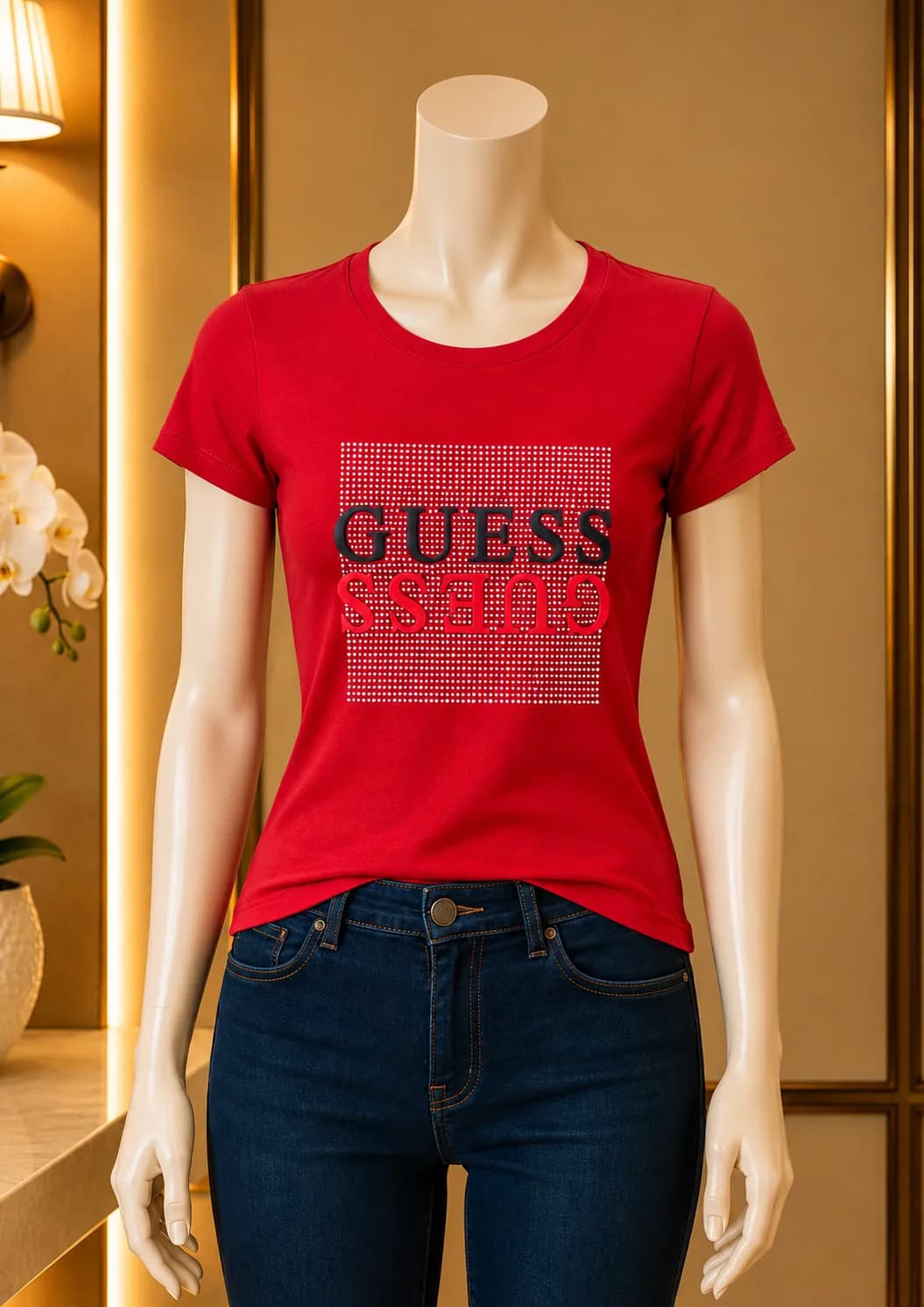 Blusa Guess con Estampado Distintivo