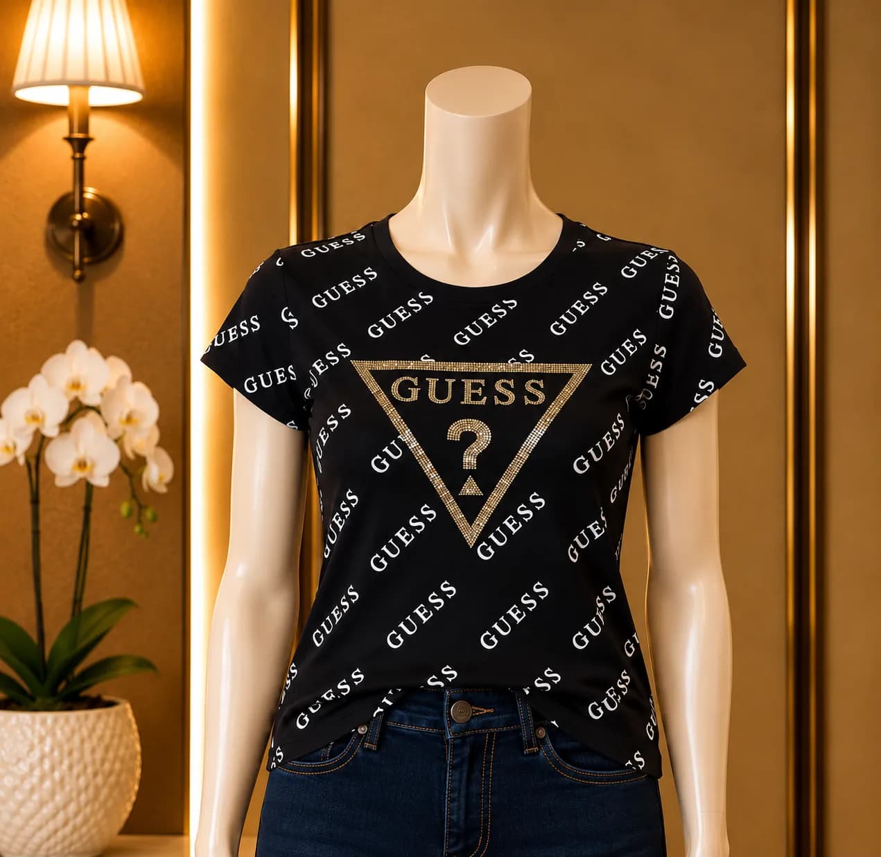 Blusa Guess Estilo Icónico