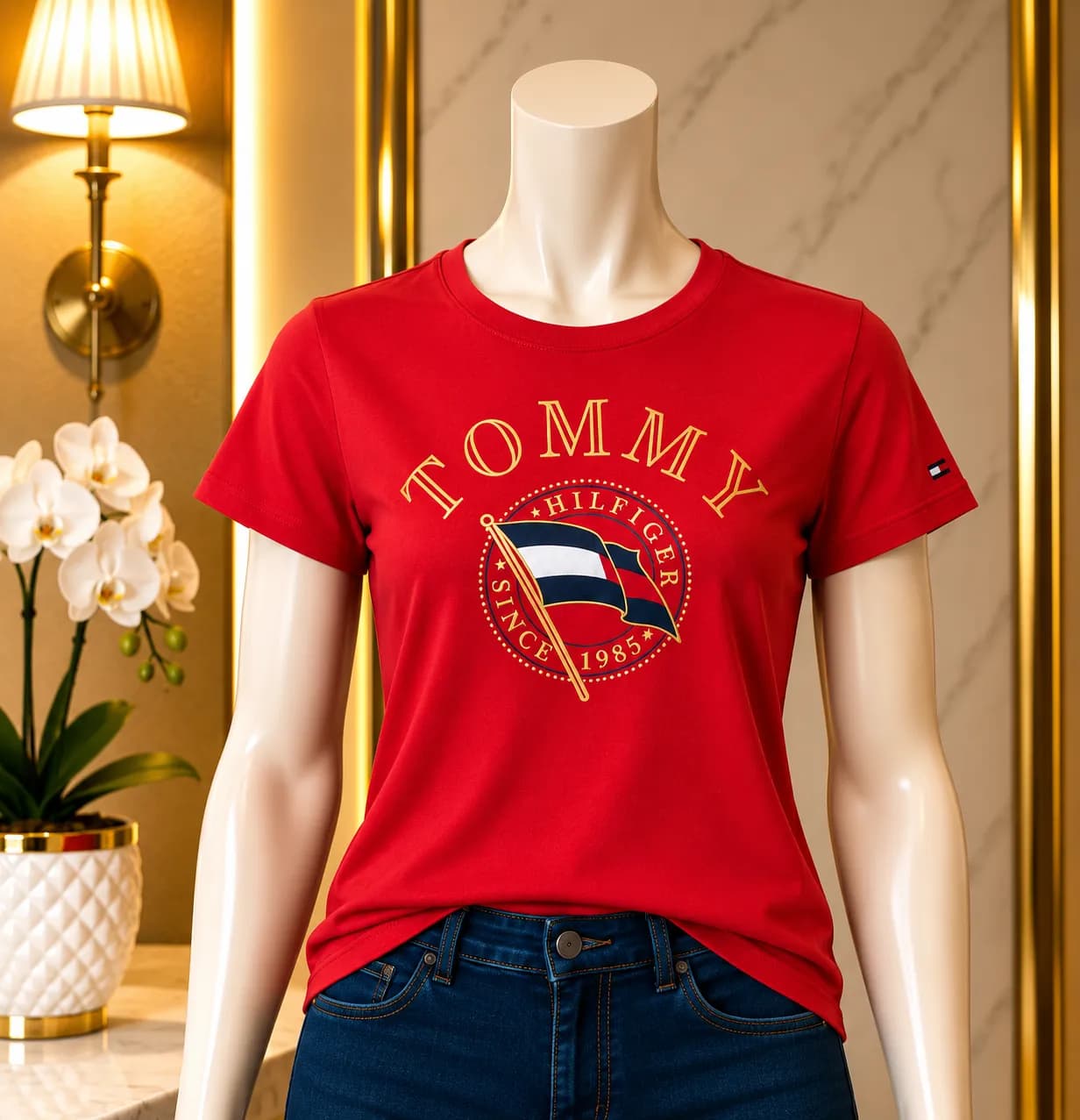 Blusa Tommy Hilfiger Herencia Americana