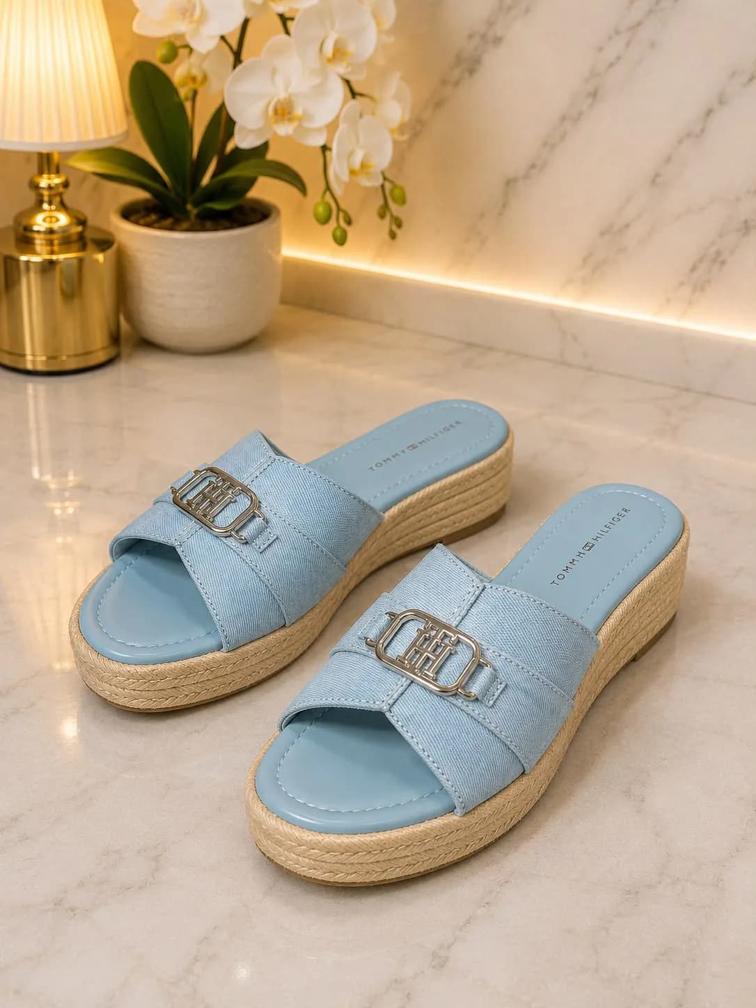 Sandalias Tommy de Lona Talla 9.5