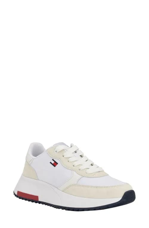 Zapatillas deportivas clásicas con cordones Zidya de Tommy Hilfiger para mujer.