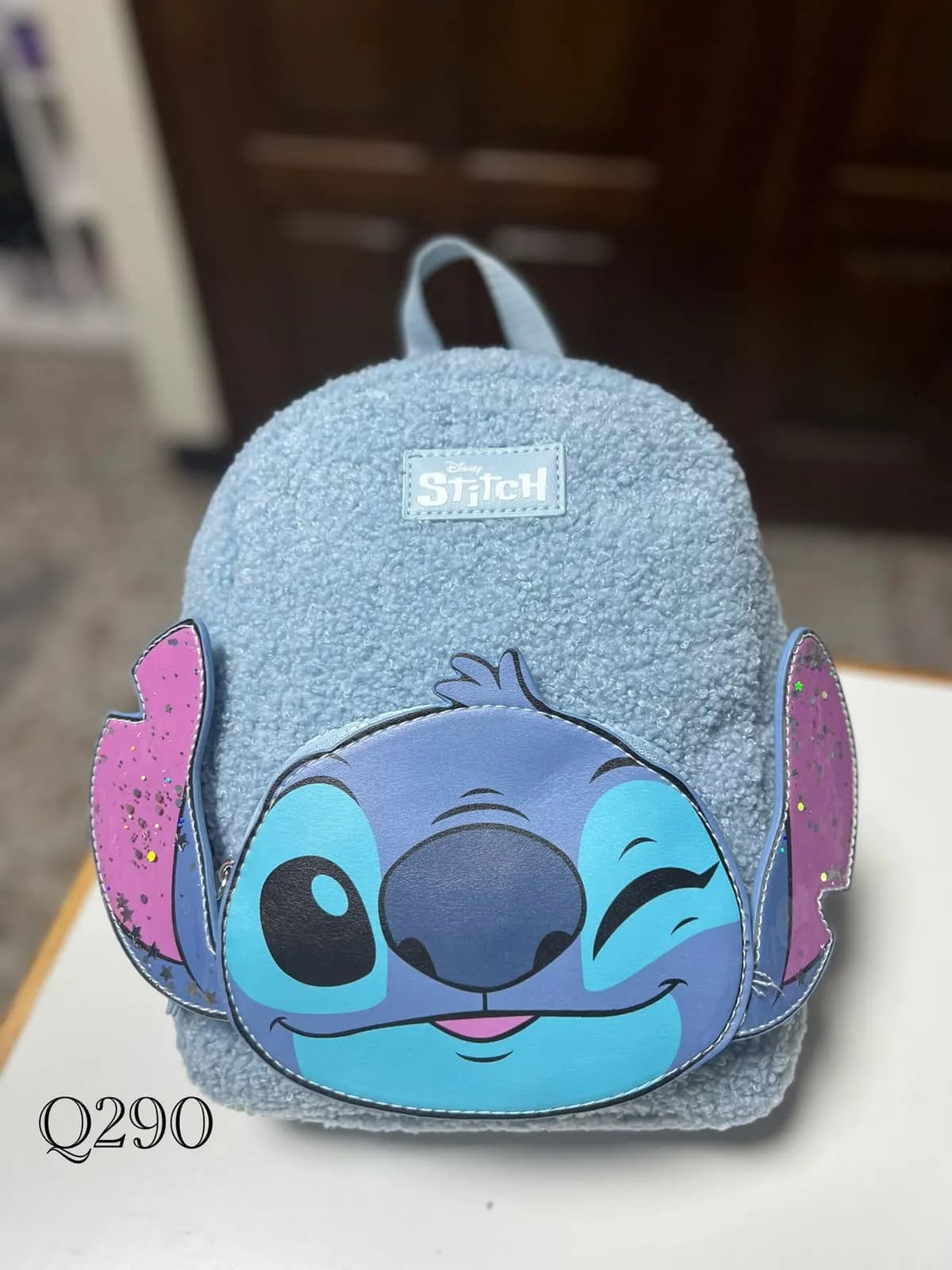Mochla Stich Celeste de Peluchitorostro Estich Orejon