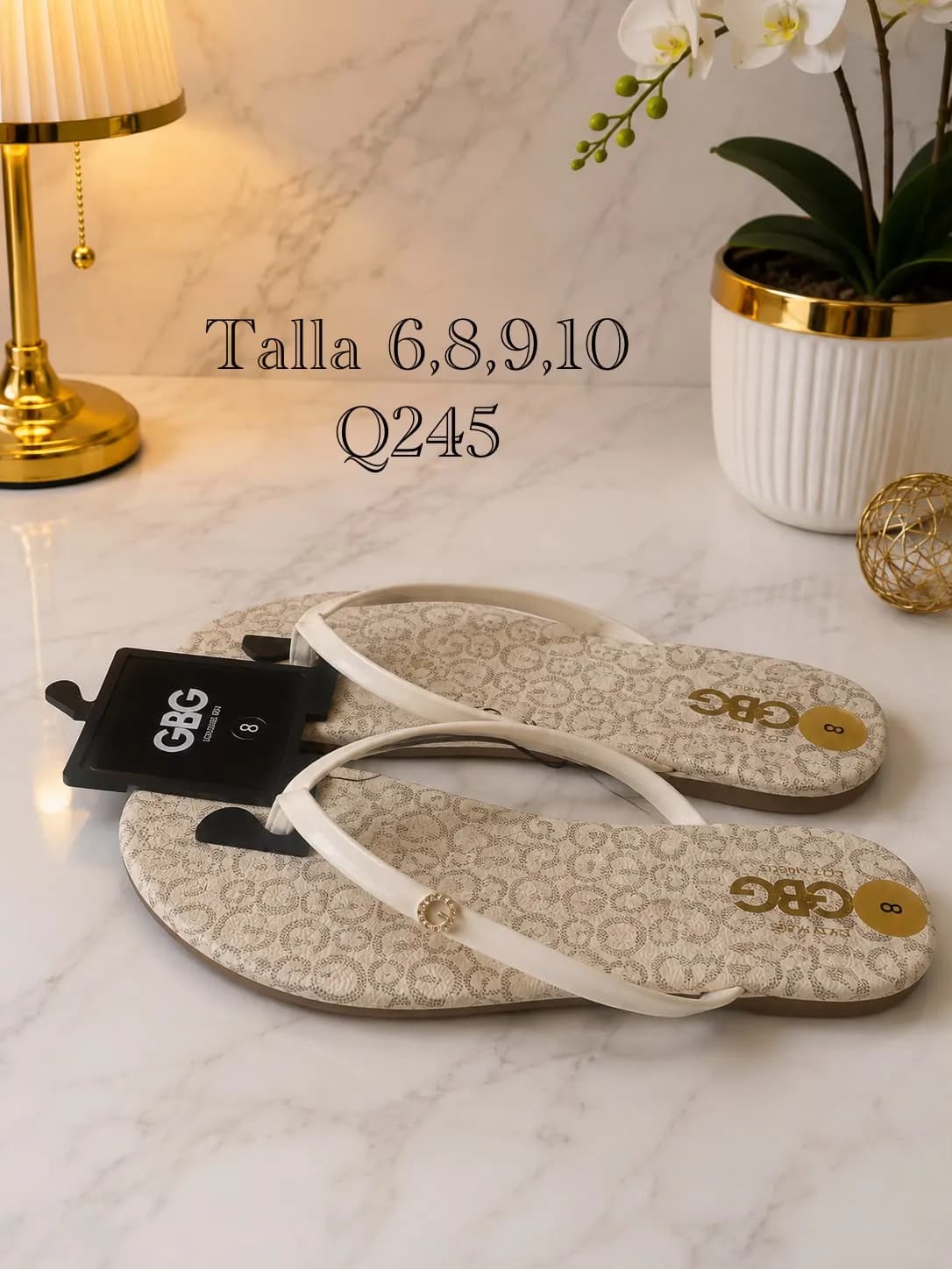 Sandalia Monograma · Guess los Angeles GBG