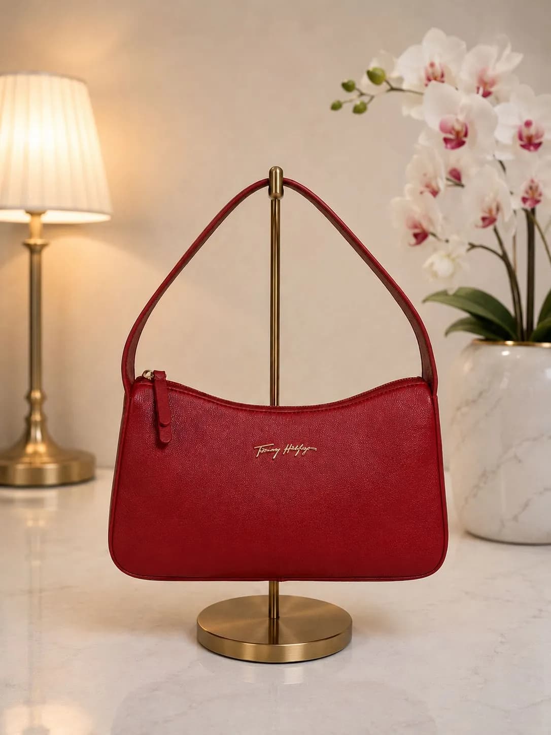 Cartera Shoulder Bag Tommy Hilfiger – Rojo