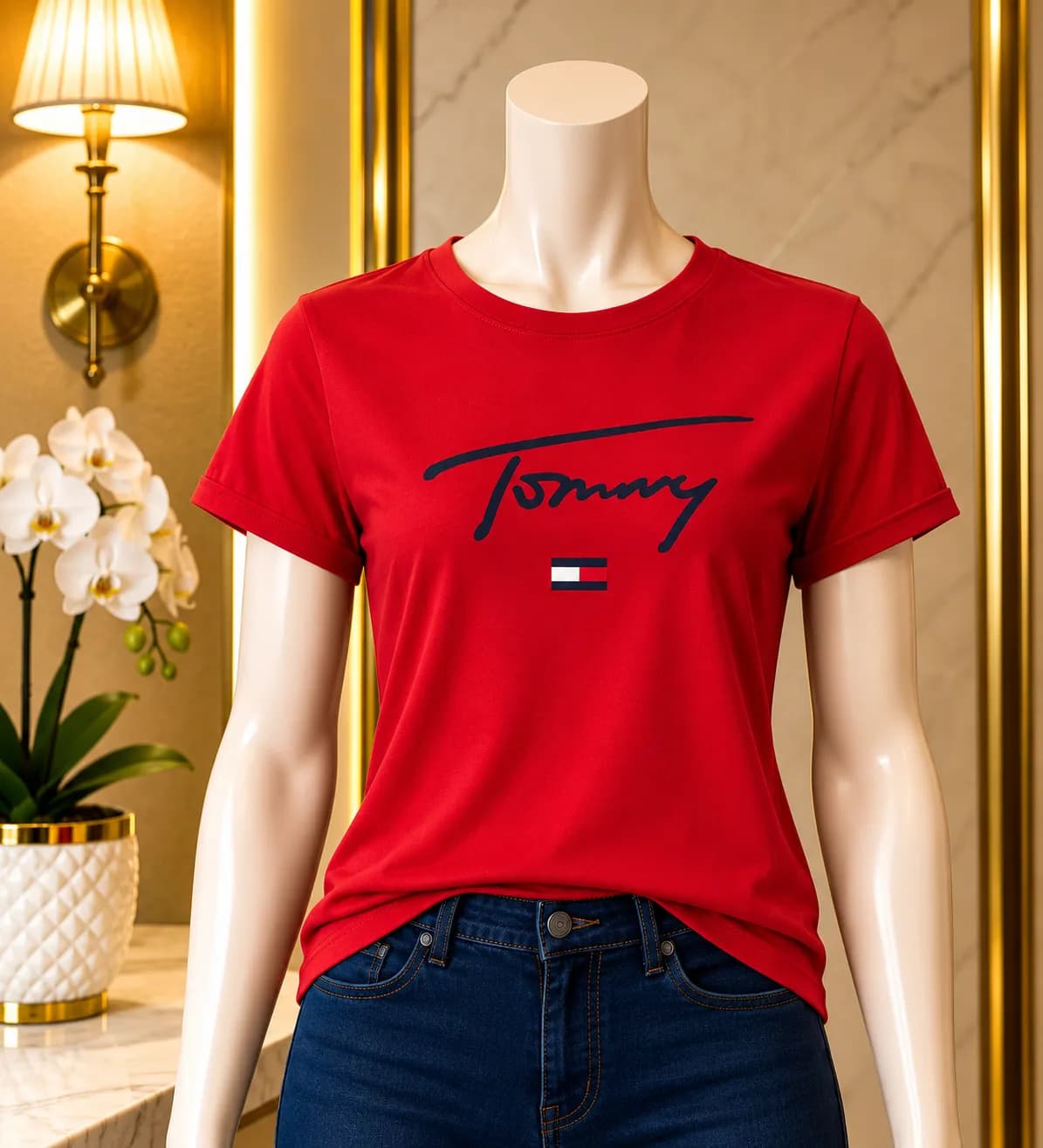 Blusa Emblema Clásico Tommy Hilfiger